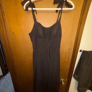 LC Lauren Conrad Black Textured Garment